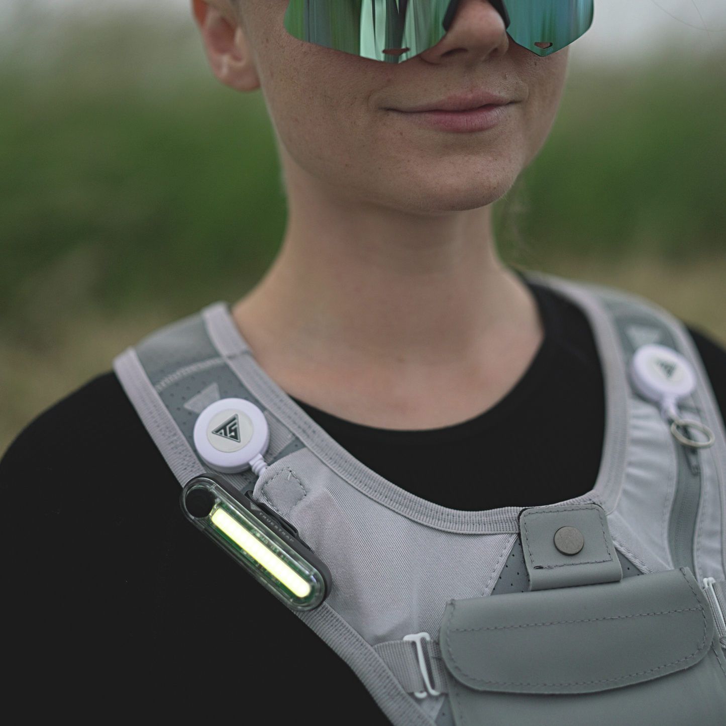 TVision 2x White Running/Cycling lights