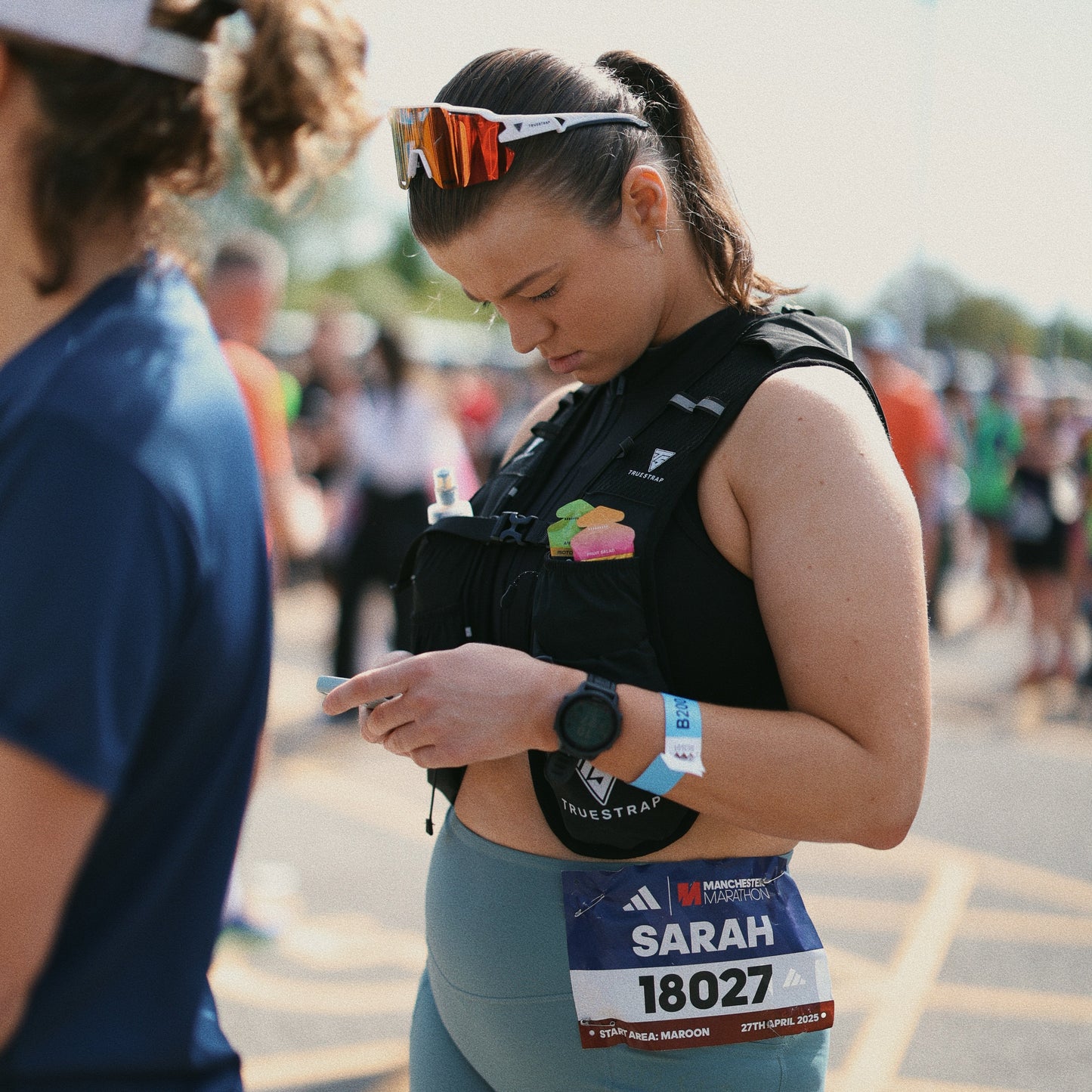 Sensu Vest With Bladder 1.5L & 2x Soft Flask 500ml- Black