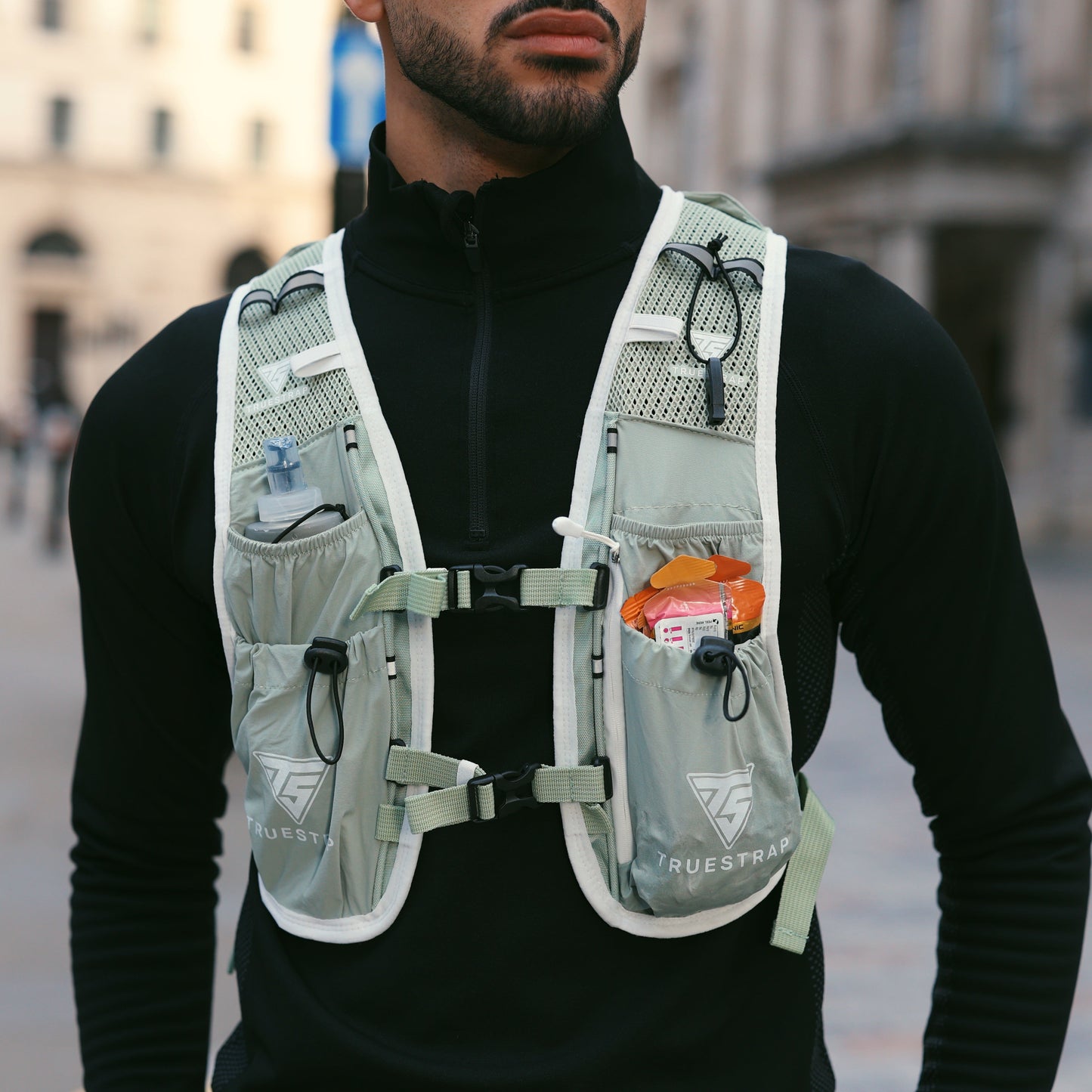 Sensu Vest 6L with Soft Flask 500ml- Mint Green