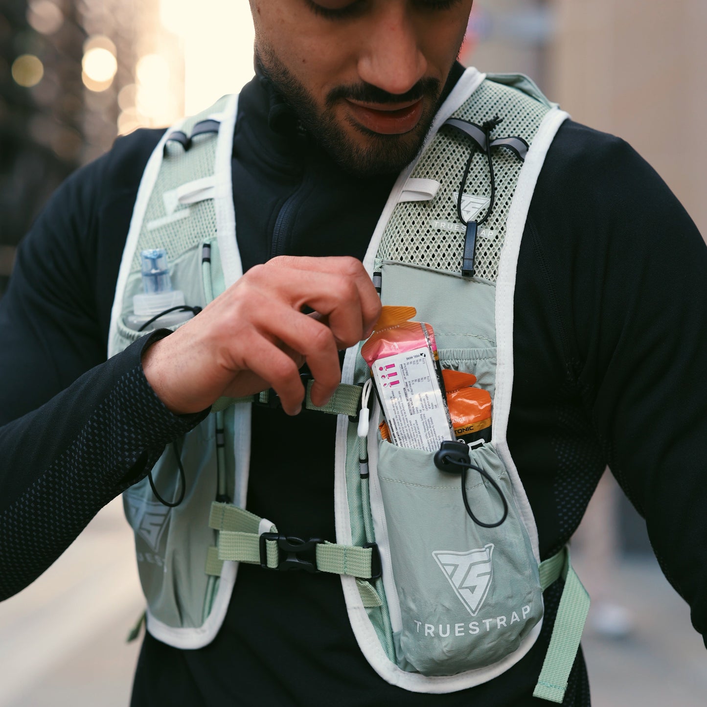 Sensu Vest 6L with Soft Flask 500ml- Mint Green