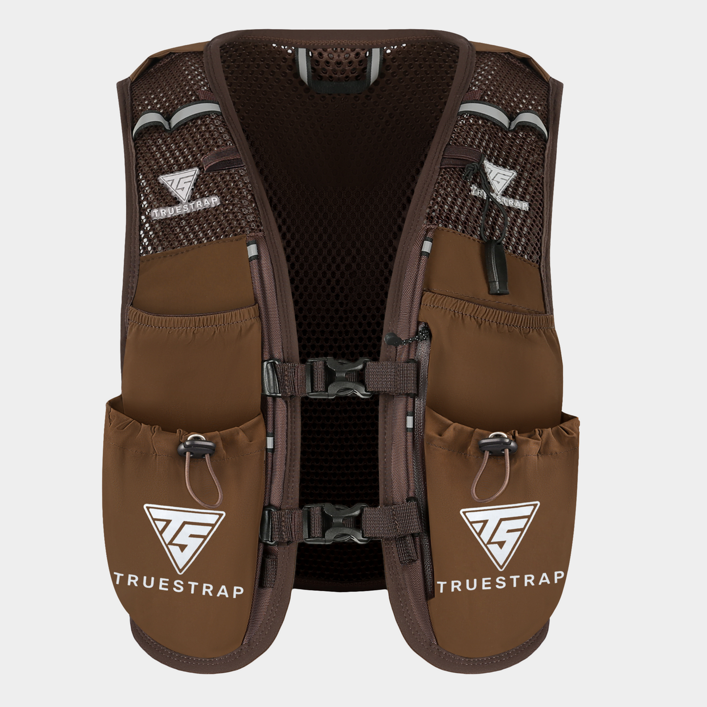 Sensu Vest 6L with Soft Flask Straw 500ml- Brown