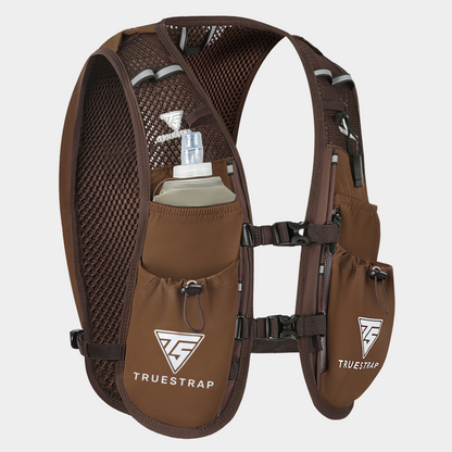 Sensu Vest 6L with Soft Flask 500ml- Brown