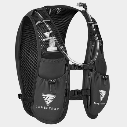 Sensu Vest With Bladder 1.5L & 2x Soft Flask 500ml- Black